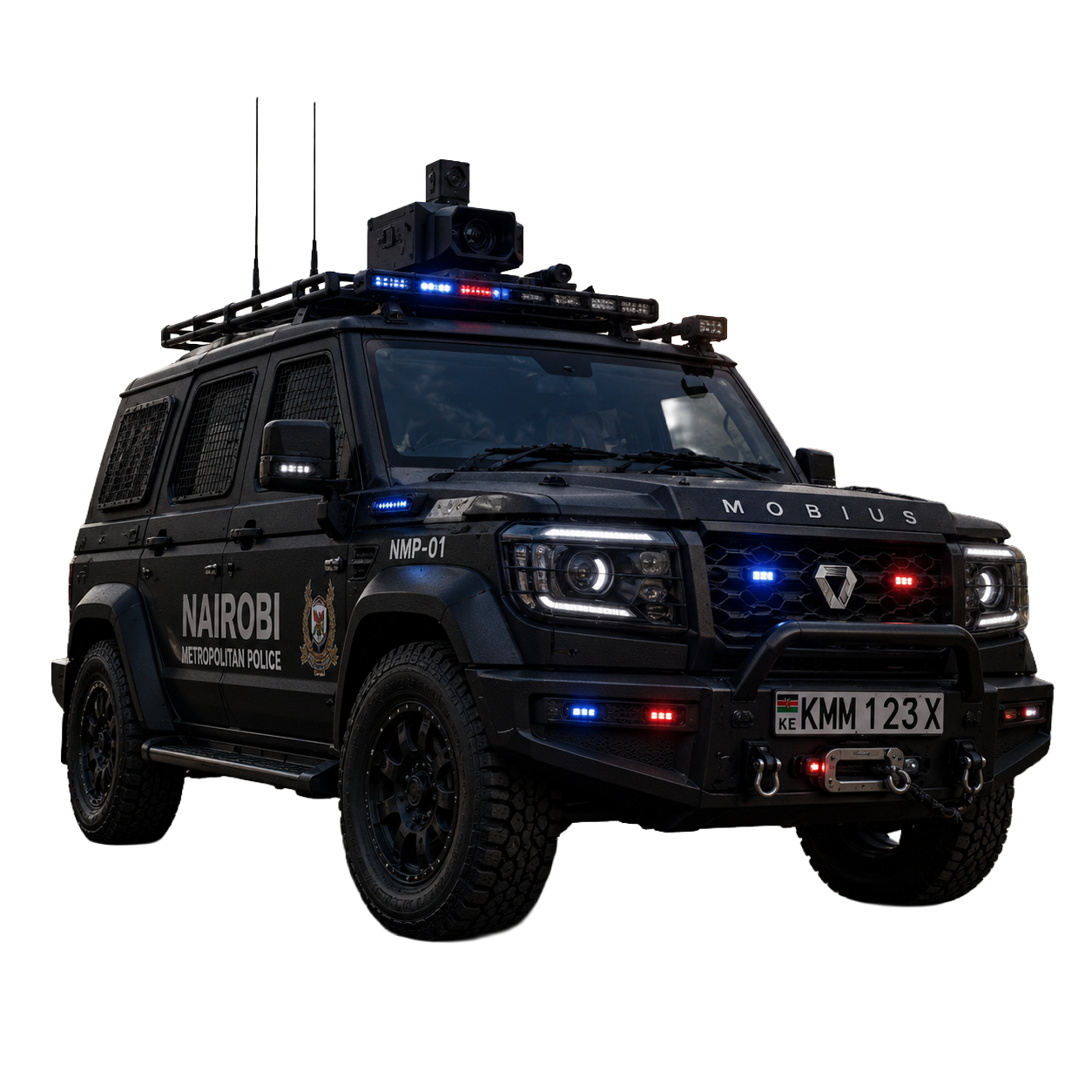 Metropolitan police station with ANPR and dispatch coverage