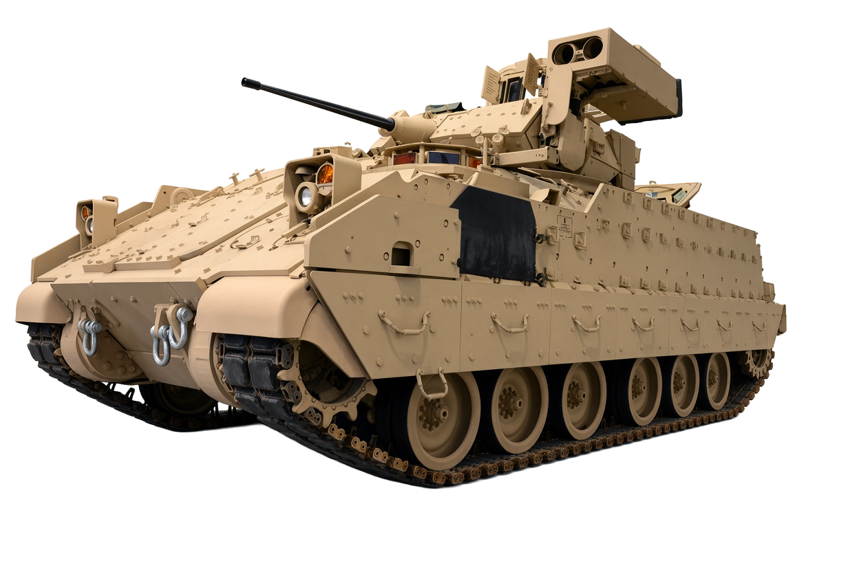 Tracked armoured vehicle