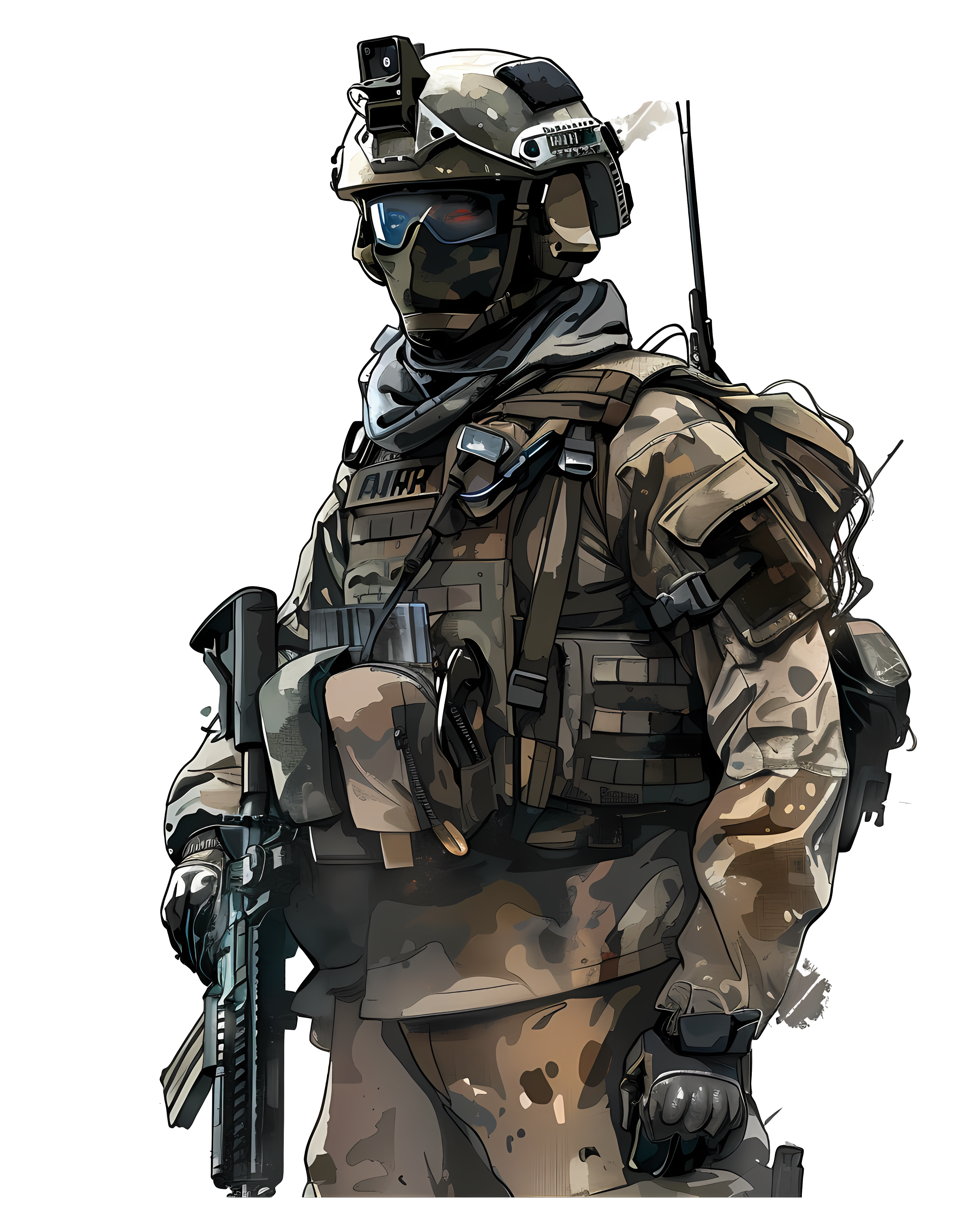 RAVEN Integrated Tactical Helmet